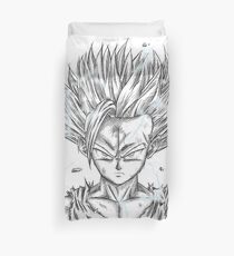 Gohan SSJ2 by Simonpdv Duvet Cover