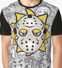 Glo Gang Jason Mask Graphic T-Shirt