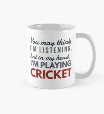 In my head; Cricket Mug