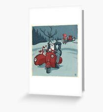 Working class Greeting Card