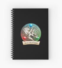 Isla calavera ARK Spiral Notebook