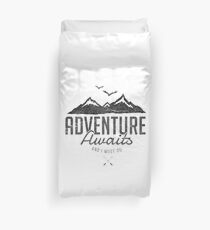 ADVENTURE AWAITS Duvet Cover