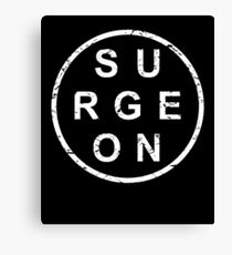 Stylish Surgeon Canvas Print