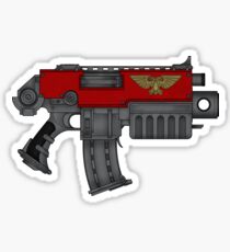 Space Marine Bolter Sticker