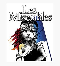 Miserables Musical Photographic Print