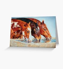Drinking Buddies - Color Greeting Card