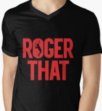 Roger That - Roger Federer Men's V-Neck T-Shirt