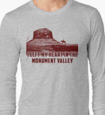 I Left my heart in the Monument Valley Long Sleeve T-Shirt
