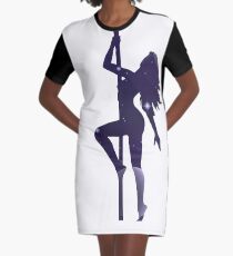 Woman Graphic T-Shirt Dress