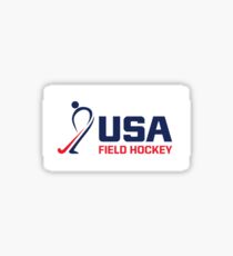 Field hockey Sticker