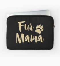 Fur Mama Paw Print Laptop Sleeve