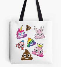 Silly Whacky Fun Poop Emoji Land Collection Tote Bag