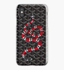 snake red black iPhone Case