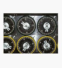 Bletchley Park Dials Photographic Print