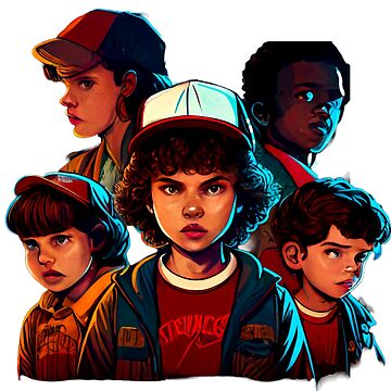 Stranger Things Dustin Kids T-Shirt for Sale by timegraf