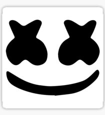 Marshmello Face Stickers | Redbubble