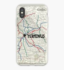 The Walking Dead - Terminus Map iPhone Case