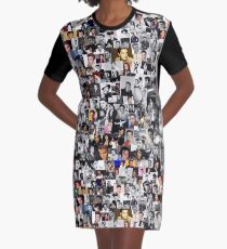 Vestido camiseta Collage de Elvis Presley