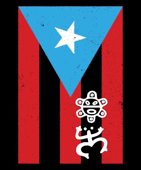 Puerto Rico Flag Boricua T Shirt Posters By Inkedtee Redbubble 