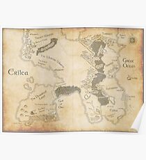 Erilea Map Poster