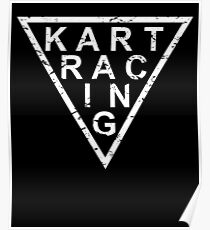 Stylish Kart Racing Poster