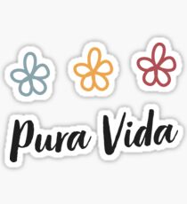 Pegatina Pura vida
