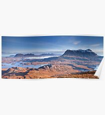 Cul Mor and Suilven Poster