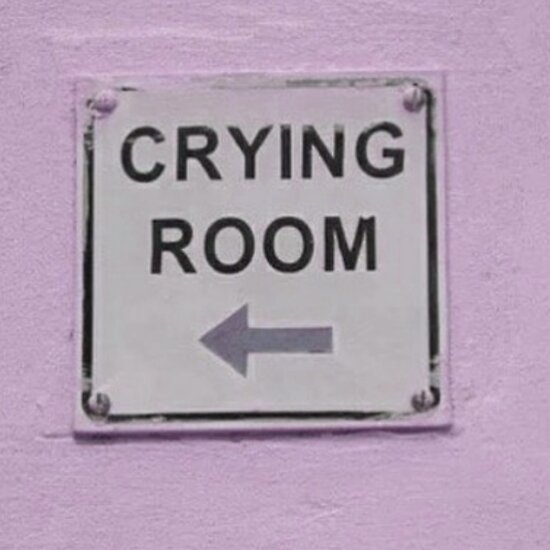 "crying room" Poster by ericleeart Redbubble