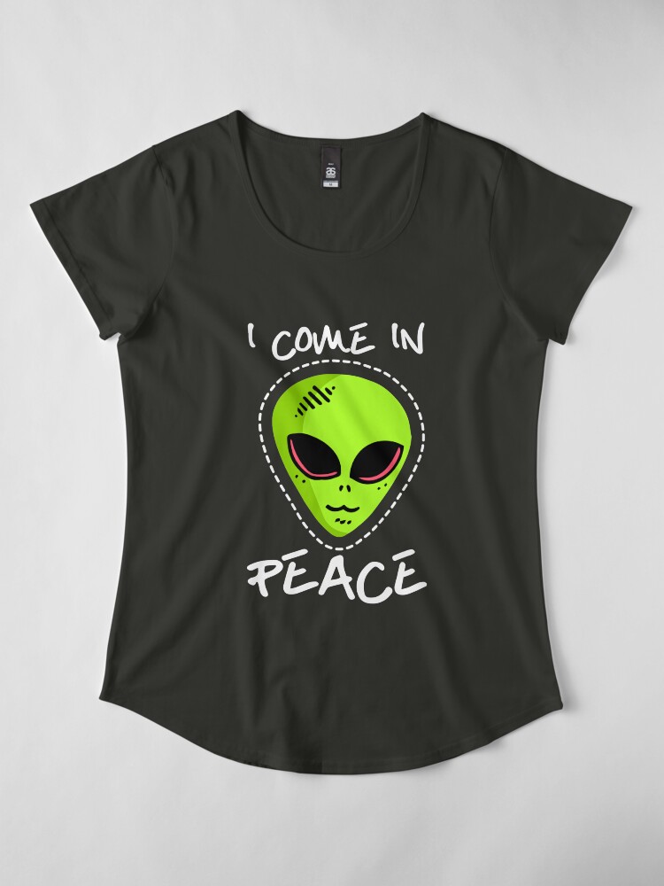 peace alien shirt