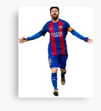 MESSI BARÇA Canvas Print