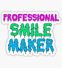 Professional Smile Maker Sticker