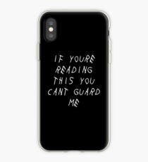 Wenn du das liest, kannst du mich nicht beschützen - Basketball iPhone-Hülle & Cover