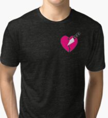 Camiseta de tejido mixto Lil Xan traicionado