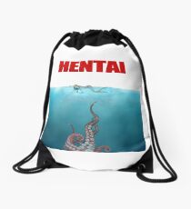 Hentai tentacles Drawstring Bag