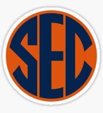Auburn Tigers SEC Logo Sticker
