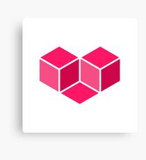 Isometric Love Canvas Print