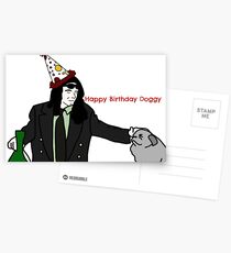 Happy birthday Doggy Postcards