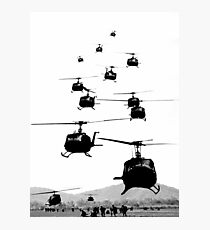 UH1 Huey Helicopters Photographic Print