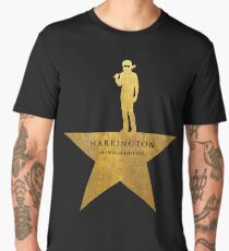 HARRINGTON: An American Babysitter (gold texture) Men's Premium T-Shirt