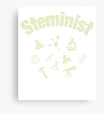 Steminist Scientist Canvas Print