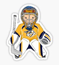 mini preds goalie Sticker