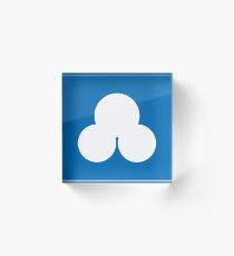 Flag of Sumoto, Hyōgo Acrylic Block