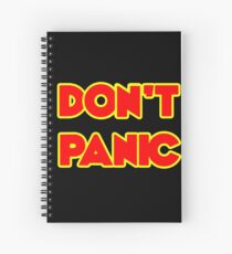 Don't Panic Spiral Notebook