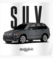SUV E53 (gray) Poster