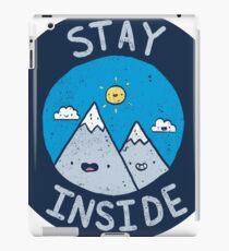 Stay Inside Sticker iPad Case/Skin