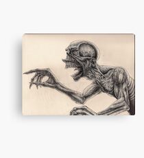 Scary Stranger Canvas Print