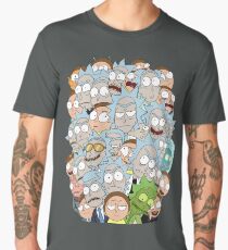 Camiseta premium para hombre Rick y Morty - Superados en número ...
