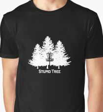 Stupid Tree Graphic T-Shirt