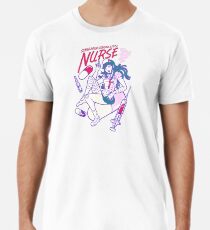 Camiseta premium para hombre Danganronpa 2: Enfermera final Mikan Tsumiki Pastel (Danganronpa 2: Adiós a la desesperación)