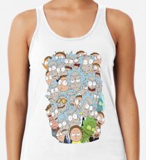 Rick and Morty - Outnumbered... Racerback Tank Top